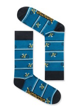 Chaussettes coton bio motif vélos