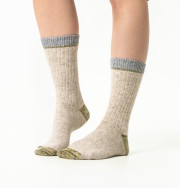 Chaussettes laine naturelle originales pour l'hiver