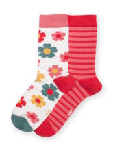 Chaussettes colorées coton biologique