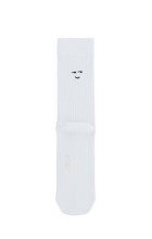 Chaussettes originales coton bio broderie smiley