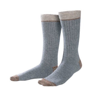 Chaussettes chaudes laine naturelle coton bio