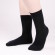 Chaussettes coton bio noires basiques living crafts