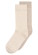 Chaussettes coton bio beige