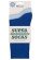 Chaussettes colorées coton bio lot de 2 paires