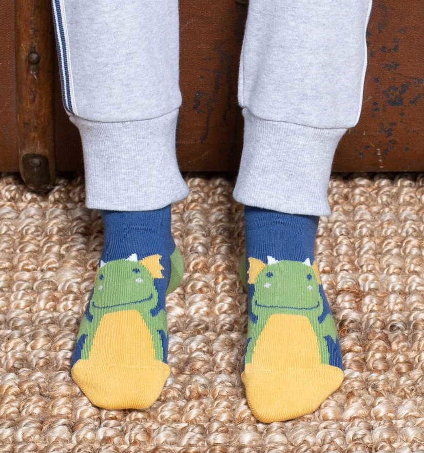 Chaussettes coton BIO pour Enfant - motif animaux