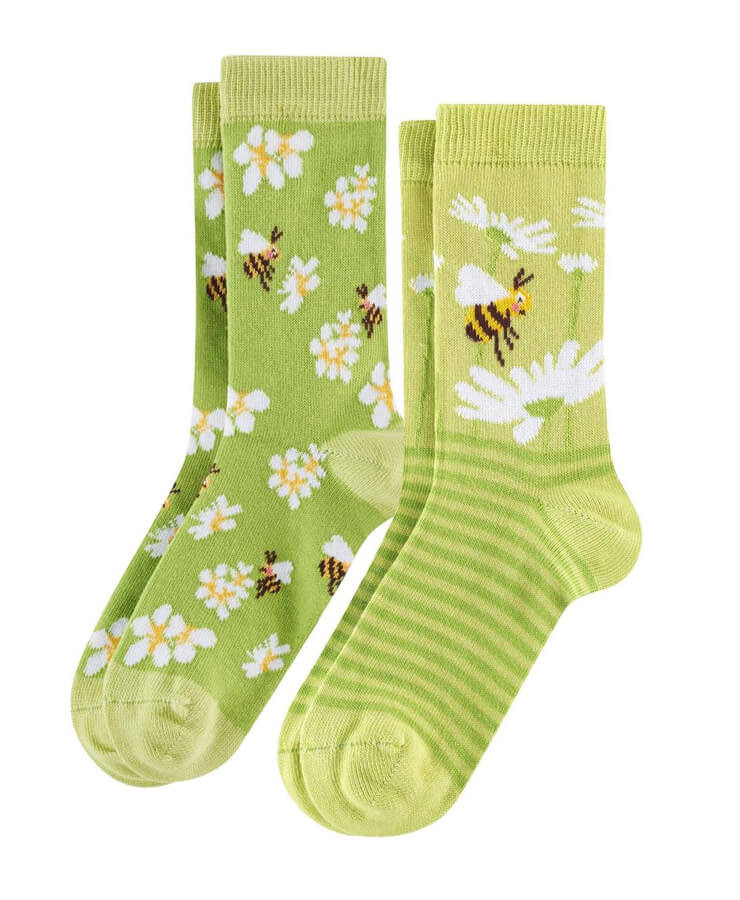 Chaussettes Bébé Animaux avec Coton Bio - Petit Collage - Prairymood