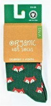 Chaussettes renard en coton bio