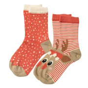 Chaussettes coton bio enfant animaux rigolos