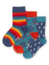 Chaussettes coton bio enfant