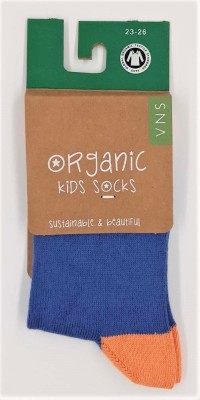 Chaussettes coton bio enfant