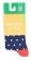 Chaussettes coton bio fille motif pois