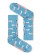 Chaussettes coton bio motif chiens
