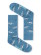 Chaussettes originales coton bio motif perches