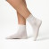 Chaussettes blanches en coton biologique