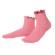 Chaussettes femme coton bio rose