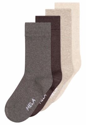Chaussettes en coton biologique lot de 4