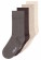 Chaussettes en coton biologique lot de 4