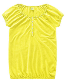 Blouse chanvre coton bio femme jaune citron