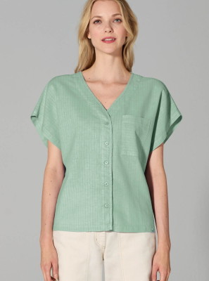 Blouse d'été hempage en chanvre et coton bio