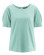 Blouse écologique en chanvre et coton bio couleur vert d'eau