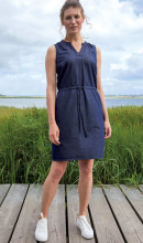 Robe denim coton bio