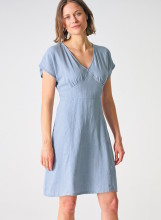 Robe d'été en chanvre et coton biologique