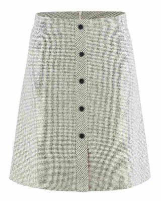Jupe d'hiver avec patte de boutonnage