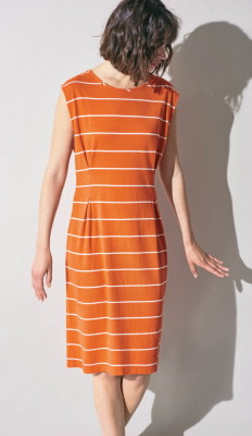 Robe écologique hempage orange