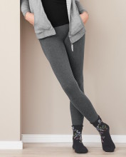 Leggings coton bio épais femme