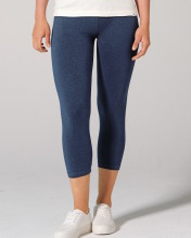 Leggings 7/8e coton bio chanvre bleu marine femme