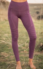 Legging yoga écologique violet