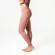 Leggings femme coton bio rose