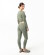 Legging femme en coton biologique couleur vert