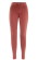 leggings coton bio femme orange