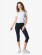 Leggings 3/4 en coton biologique et élasthanne