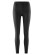 Leggings écologiques femme macel chanvre couleur noir