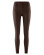 Leggings écologiques femme macel chanvre couleur marron