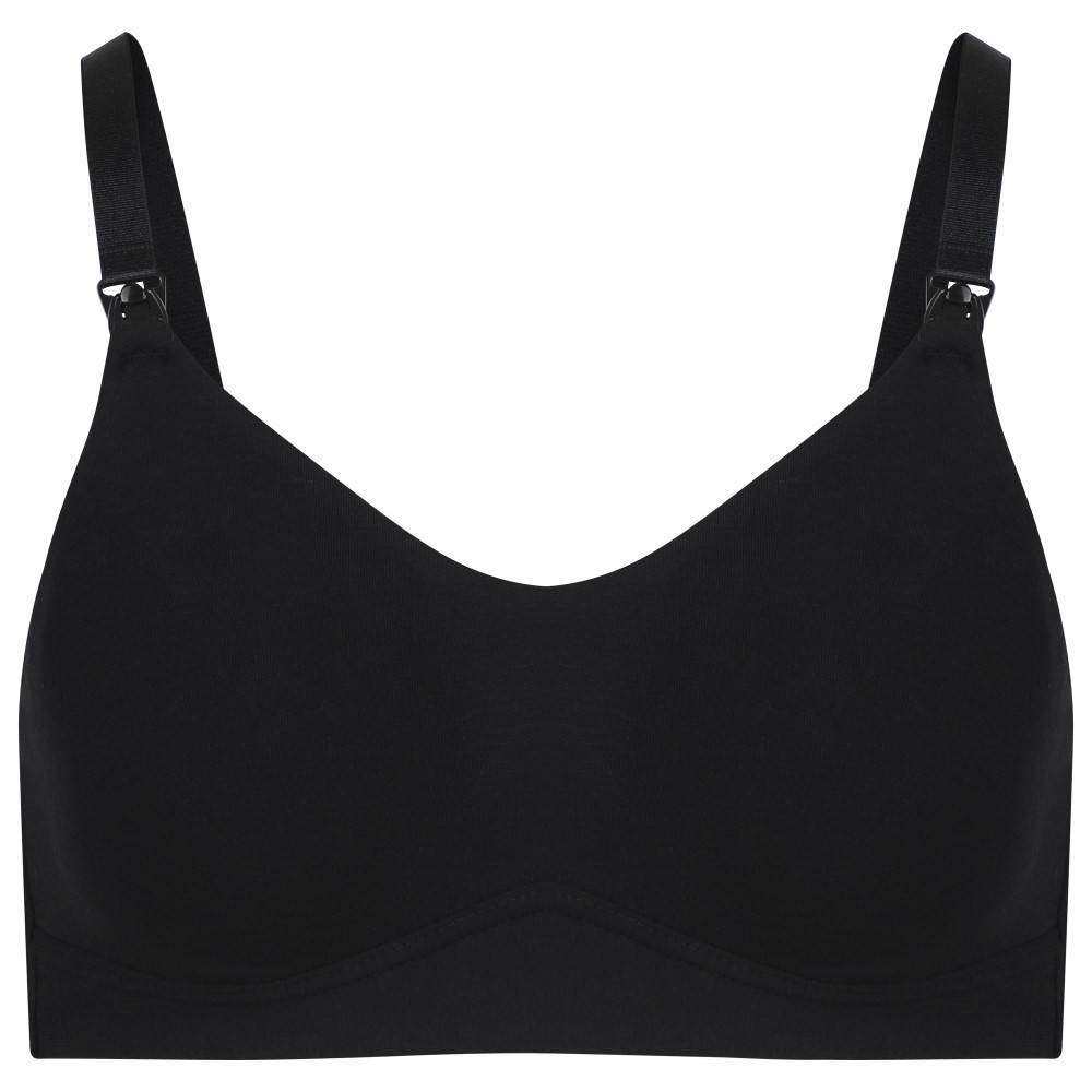 Soutien gorge allaitement coton bio noir taille S - Made in Bébé