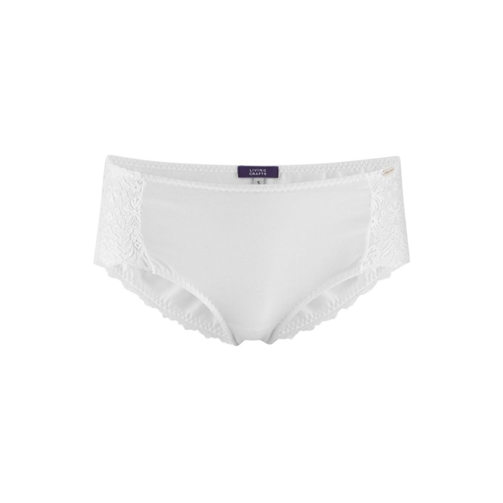 Culotte blanche pour femme en coton BIO