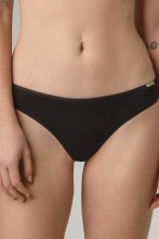 String noir en coton biologique