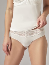 Culotte coton bio et dentelle