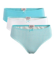 Culottes coton bio gots tons bleus