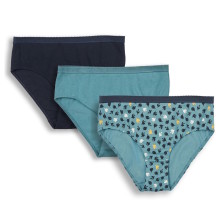 Culottes coton biologique lot de 3