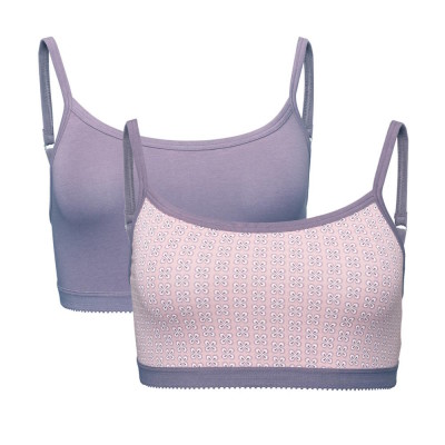 Brassière coton bio living crafts lot de 2