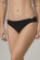 Lot de 3 culottes noires en coton bio pour femme