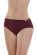 Culotte pur coton biologique pour femme couleur bourgogne