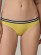 Culotte comazo jaune en coton bio gots avec élastique apparent