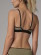 Soutien-gorge couleur olive en coton biologique sans armatures