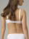 Soutien gorge sans armature en coton bio blanc comazo earth