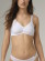 Soutien gorge sans armature en coton bio blanc